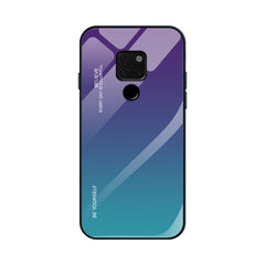 Estuche de vidrio con degradado de color, para Xiaomi Redmi K20, para Xiaomi Redmi Note 5 Pro, para Xiaomi Redmi Note 7, para Huawei Mate 20