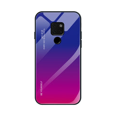 Estuche de vidrio con degradado de color, para Xiaomi Redmi K20, para Xiaomi Redmi Note 5 Pro, para Xiaomi Redmi Note 7, para Huawei Mate 20