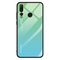 Gradient Color Glass Case, For Huawei Nova 4, For Huawei P30 Lite, For Huawei P30, For Huawei Y5 (2019)