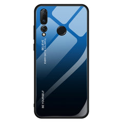 Gradient Color Glass Case, For Huawei Nova 4, For Huawei P30 Lite, For Huawei P30, For Huawei Y5 (2019)