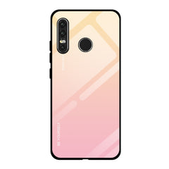 Gradient Color Glass Case, For Huawei Nova 4, For Huawei P30 Lite, For Huawei P30, For Huawei Y5 (2019)