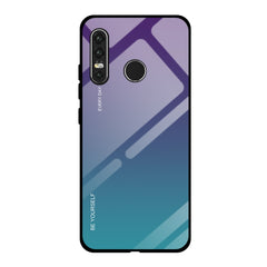 Gradient Color Glass Case, For Huawei Nova 4, For Huawei P30 Lite, For Huawei P30, For Huawei Y5 (2019)