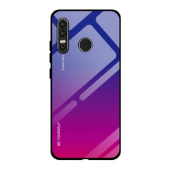 Gradient Color Glass Case, For Huawei Nova 4, For Huawei P30 Lite, For Huawei P30, For Huawei Y5 (2019)