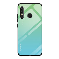 Gradient Color Glass Case, For Huawei Nova 4, For Huawei P30 Lite, For Huawei P30, For Huawei Y5 (2019)