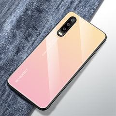 Gradient Color Glass Case, For Huawei Nova 4, For Huawei P30 Lite, For Huawei P30, For Huawei Y5 (2019)