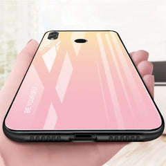 Gradient Color Glass Case, For Huawei Honor 8X, For Huawei Honor 10 Lite, For Huawei Nova 5i Pro, For OPPO F11 / A9