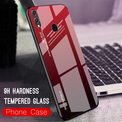 Gradient Color Glass Case, For Huawei Honor 8X, For Huawei Honor 10 Lite, For Huawei Nova 5i Pro, For OPPO F11 / A9