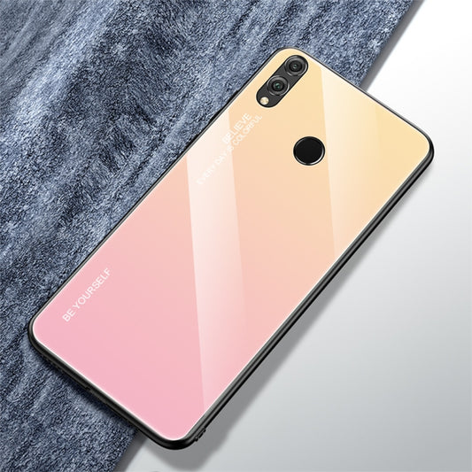 Gradient Color Glass Case, For Huawei Honor 8X, For Huawei Honor 10 Lite, For Huawei Nova 5i Pro
