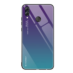 Gradient Color Glass Case, For Huawei Honor 8X, For Huawei Honor 10 Lite, For Huawei Nova 5i Pro