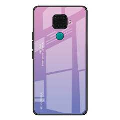 Gradient Color Glass Case, For Huawei Honor 8X, For Huawei Honor 10 Lite, For Huawei Nova 5i Pro, For OPPO F11 / A9