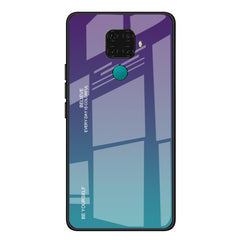 Gradient Color Glass Case, For Huawei Honor 8X, For Huawei Honor 10 Lite, For Huawei Nova 5i Pro