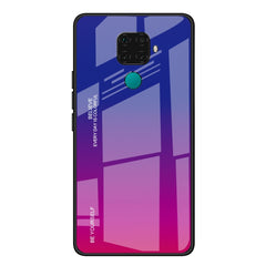 Gradient Color Glass Case, For Huawei Honor 8X, For Huawei Honor 10 Lite, For Huawei Nova 5i Pro
