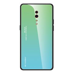 Gradient Color Glass Case, For OPPO A57 / A39, For OPPO Reno Z, For Galaxy A7 (2018), For Xiaomi Mi Max 3