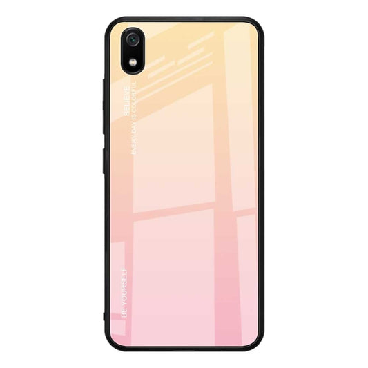 Gradient Color Glass Case, For Xiaomi Redmi 7A, For Huawei Mate 30 Pro, For Huawei Nova 5, For Huawei P Smart Z