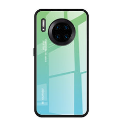 Gradient Color Glass Case, For Xiaomi Redmi 7A, For Huawei Mate 30 Pro, For Huawei Nova 5, For Huawei P Smart Z