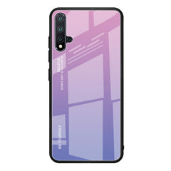 Gradient Color Glass Case, For Xiaomi Redmi 7A, For Huawei Mate 30 Pro, For Huawei Nova 5, For Huawei P Smart Z