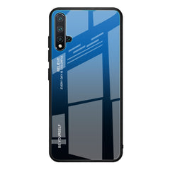 Gradient Color Glass Case, For Xiaomi Redmi 7A, For Huawei Mate 30 Pro, For Huawei Nova 5, For Huawei P Smart Z