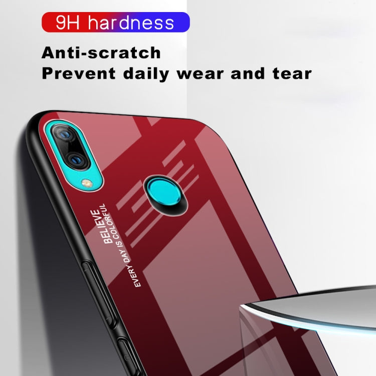 Estuche de vidrio con degradado de color para OnePlus 7, OPPO A9 (2020), OPPO F3 y OPPO F5