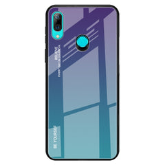 Gradient Color Glass Case, For Xiaomi Redmi 7A, For Huawei Mate 30 Pro, For Huawei Nova 5, For Huawei P Smart Z