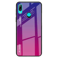 Gradient Color Glass Case, For Xiaomi Redmi 7A, For Huawei Mate 30 Pro, For Huawei Nova 5, For Huawei P Smart Z