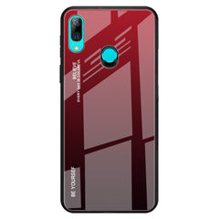 Gradient Color Glass Case, For Xiaomi Redmi 7A, For Huawei Mate 30 Pro, For Huawei Nova 5, For Huawei P Smart Z