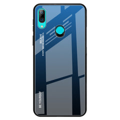 Gradient Color Glass Case, For Xiaomi Redmi 7A, For Huawei Mate 30 Pro, For Huawei Nova 5, For Huawei P Smart Z