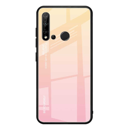 Gradient Color Glass Case, For Huawei P Smart Z, For Huawei Nova 5i, For Galaxy A10s