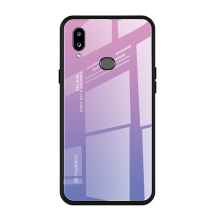 Gradient Color Glass Case, For Huawei P Smart Z, For Huawei Nova 5i, For Galaxy A10s