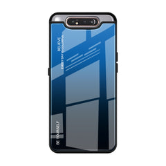 Estuche de vidrio con degradado de color para Vivo V7, Vivo V11, Vivo X23, Vivo Y17