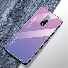 Estuche de vidrio con degradado de color para Vivo V7, Vivo V11, Vivo X23, Vivo Y17