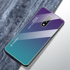 Estuche de vidrio con degradado de color para Vivo V7, Vivo V11, Vivo X23, Vivo Y17