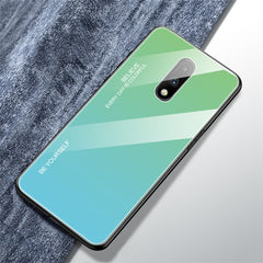 Estuche de vidrio con degradado de color para Vivo V7, Vivo V11, Vivo X23, Vivo Y17
