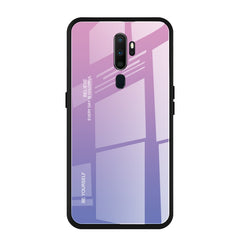 Gradient Color Glass Case, For OnePlus 7, For OPPO A9 (2020), For OPPO F3, For OPPO F5