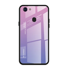 Gradient Color Glass Case, For OnePlus 7, For OPPO A9 (2020), For OPPO F3, For OPPO F5