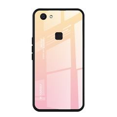 Gradient Color Glass Case, For Vivo V7, For Vivo V11, For Vivo X23, For Vivo Y17