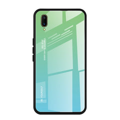 Gradient Color Glass Case, For Vivo V7, For Vivo V11, For Vivo X23, For Vivo Y17