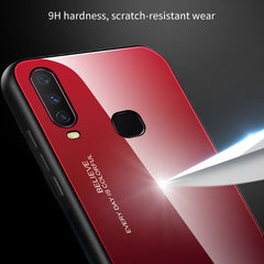 Gradient Color Glass Case, For Vivo Y17, For Vivo Y83, For Xiaomi Redmi 8