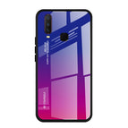 For Vivo Y17 / Red Blue