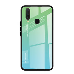 Gradient Color Glass Case, For Vivo V7, For Vivo V11, For Vivo X23, For Vivo Y17