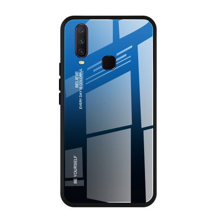 Gradient Color Glass Case, For Vivo X23, For Vivo Y17, For Vivo Y83