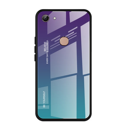 Gradient Color Glass Case, For Vivo X23, For Vivo Y17, For Vivo Y83