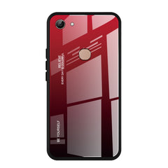Gradient Color Glass Case, For Vivo Y17, For Vivo Y83, For Xiaomi Redmi 8