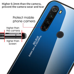 Gradient Color Glass Case