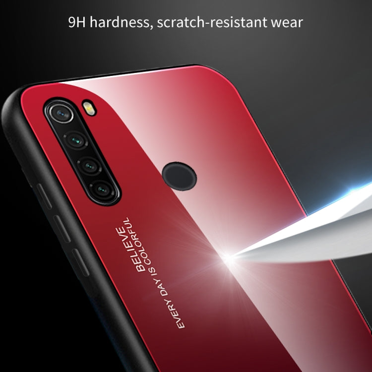 Gradient Color Glass Case
