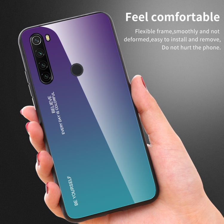 Gradient Color Glass Case