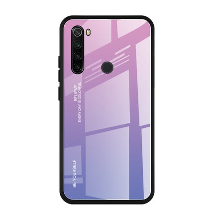 Gradient Color Glass Case, For Xiaomi Redmi 8, For Xiaomi Redmi 8A, For Xiaomi Redmi Note 8T