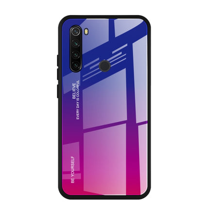 Gradient Color Glass Case, For Xiaomi Redmi 8, For Xiaomi Redmi 8A, For Xiaomi Redmi Note 8T