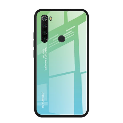 Gradient Color Glass Case, For Xiaomi Redmi 8, For Xiaomi Redmi 8A, For Xiaomi Redmi Note 8T