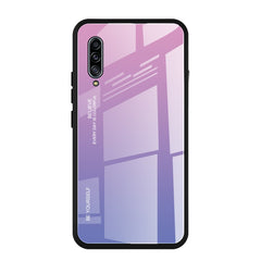 Estuche de vidrio con degradado de color para Huawei Enjoy 10, Galaxy A10e, Galaxy A90 5G y Xiaomi Mi CC9 Pro