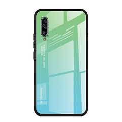 Estuche de vidrio con degradado de color para Huawei Enjoy 10, Galaxy A10e, Galaxy A90 5G y Xiaomi Mi CC9 Pro